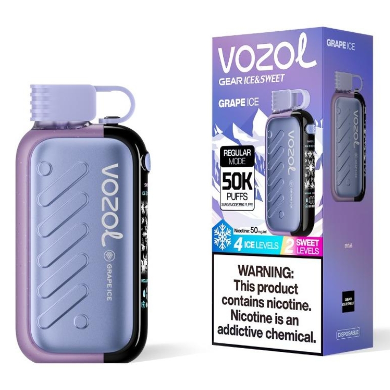 Vozol 50k Grape Ice Flavor - Vozol Vape Estonia