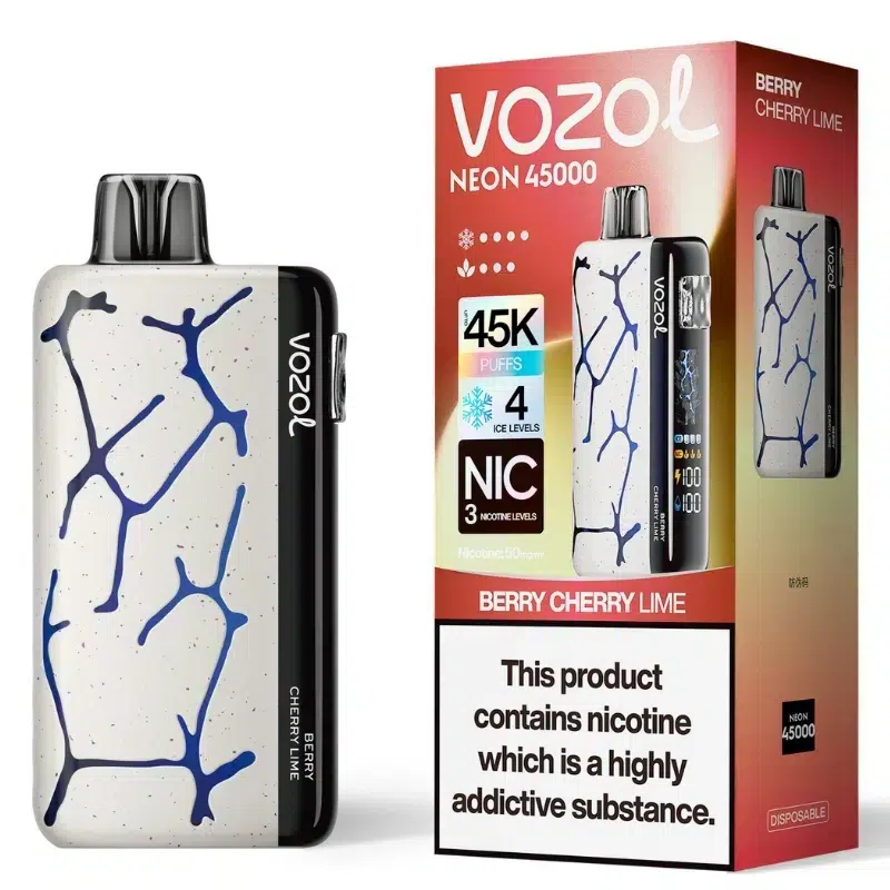Vozol Neon 45000 Berry Cherry Lime - Vozol Vape Estonia Vozol Neon 45000 Berry Cherry Lime - Vozol Vape Estonia