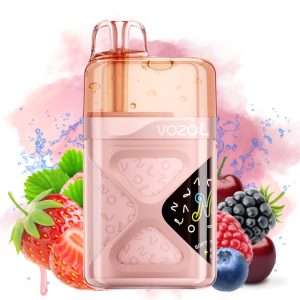 Vozol Neon 60000 Strawberry Raspberry Cherry - Vozol Vape Estonia